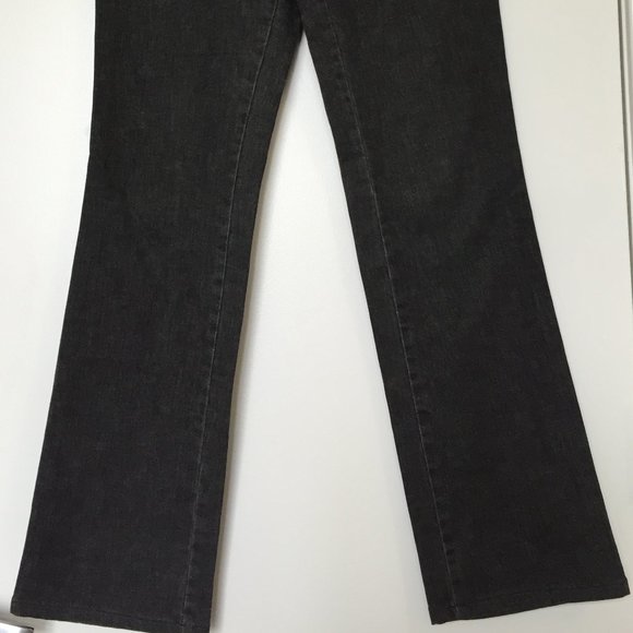 AGNES B- Sport b black straight leg jeans- Size 38 - Picture 3 of 10